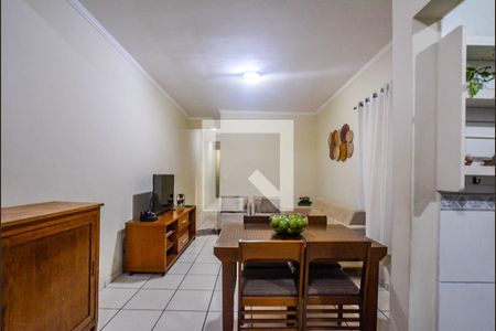 Sala de apartamento para alugar com 3 quartos, 84m² em Vila Alzira, Santo André