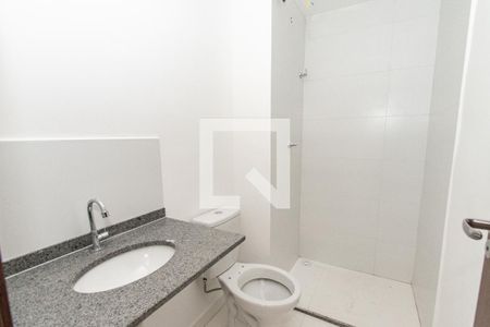 Banheiro de kitnet/studio à venda com 1 quarto, 26m² em Ipiranga, São Paulo