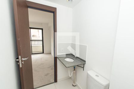Banheiro de kitnet/studio à venda com 1 quarto, 26m² em Ipiranga, São Paulo