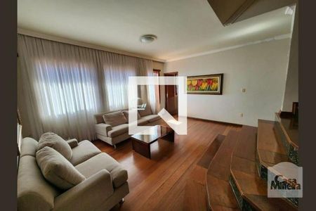 Sala de casa para alugar com 5 quartos, 384m² em Santa Lúcia, Belo Horizonte