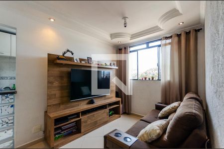 Sala de apartamento à venda com 2 quartos, 47m² em Jardim Santo Elias, São Paulo