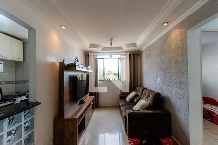 Sala de apartamento à venda com 2 quartos, 47m² em Jardim Santo Elias, São Paulo