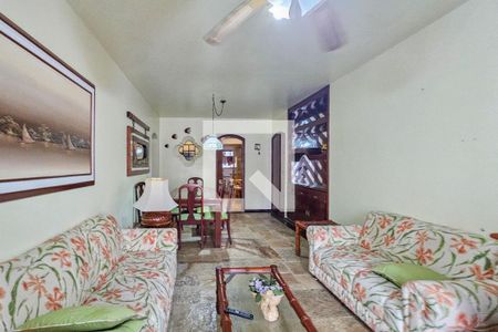 Sala de apartamento para alugar com 4 quartos, 90m² em Jardim das Conchas, Guarujá