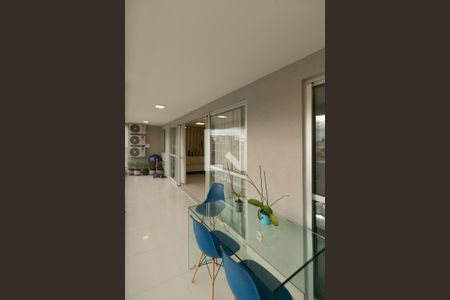 Varanda da Sala de apartamento à venda com 4 quartos, 120m² em Paquetá, Belo Horizonte