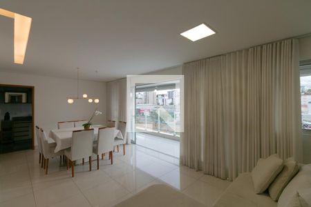 Sala de apartamento à venda com 4 quartos, 120m² em Paquetá, Belo Horizonte
