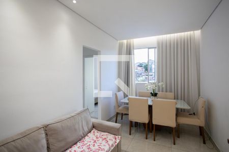 Sala de apartamento à venda com 2 quartos, 55m² em Glória, Belo Horizonte