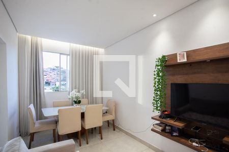 Sala de apartamento à venda com 2 quartos, 55m² em Glória, Belo Horizonte