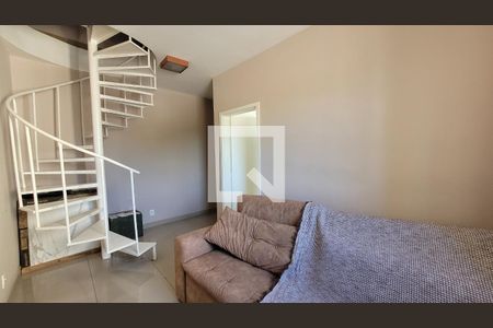 Sala de apartamento à venda com 2 quartos, 100m² em Chácara, Betim