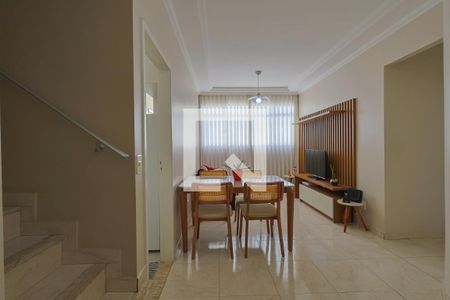 Sala de apartamento à venda com 3 quartos, 130m² em Monsenhor Messias, Belo Horizonte