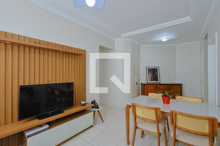 Sala de apartamento à venda com 3 quartos, 130m² em Monsenhor Messias, Belo Horizonte