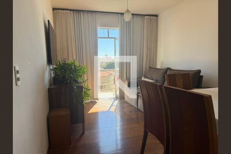 Sala de apartamento à venda com 3 quartos, 95m² em Santa Tereza, Belo Horizonte