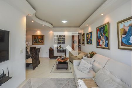 Sala de apartamento à venda com 3 quartos, 95m² em Vila Jahu, São Bernardo do Campo