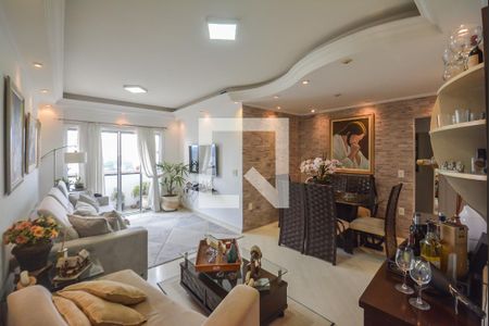 Sala de apartamento à venda com 3 quartos, 95m² em Vila Jahu, São Bernardo do Campo