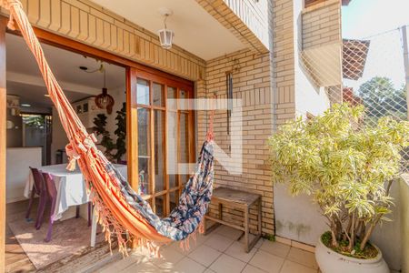 Varanda da Sala de casa de condomínio para alugar com 3 quartos, 195m² em Santa Tereza, Porto Alegre