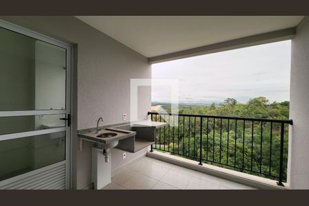 Varanda da Sala de apartamento à venda com 2 quartos, 67m² em Medeiros, Jundiaí