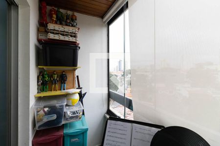 Varanda da Sala de apartamento para alugar com 3 quartos, 64m² em Vila Moinho Velho, São Paulo