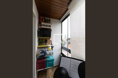 Varanda da Sala de apartamento para alugar com 3 quartos, 64m² em Vila Moinho Velho, São Paulo