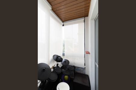 Varanda da Sala de apartamento para alugar com 3 quartos, 64m² em Vila Moinho Velho, São Paulo