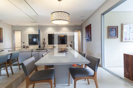 Sala de Jantar de apartamento à venda com 3 quartos, 96m² em Vila da Serra, Nova Lima