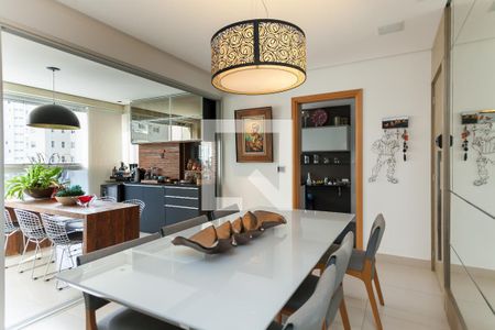 Sala de apartamento à venda com 3 quartos, 96m² em Vila da Serra, Nova Lima