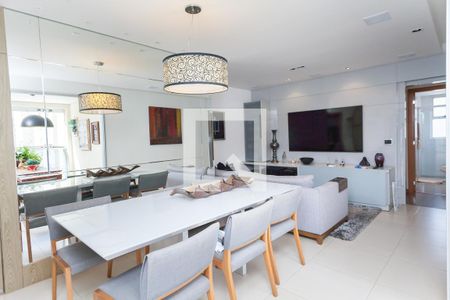 Sala de Jantar de apartamento à venda com 3 quartos, 96m² em Vila da Serra, Nova Lima