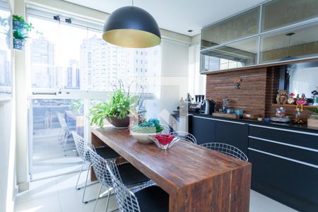 Varanda da Sala de apartamento à venda com 3 quartos, 96m² em Vila da Serra, Nova Lima