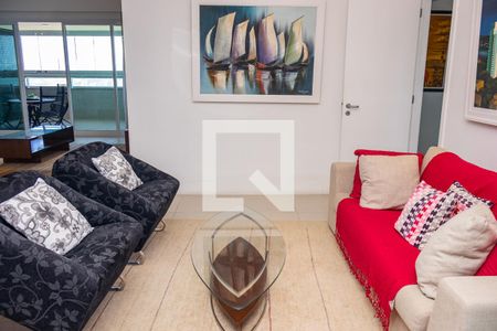 Sala de apartamento para alugar com 5 quartos, 243m² em Patamares, Salvador
