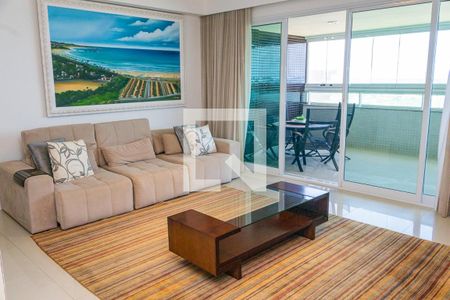 Sala de apartamento para alugar com 5 quartos, 243m² em Patamares, Salvador