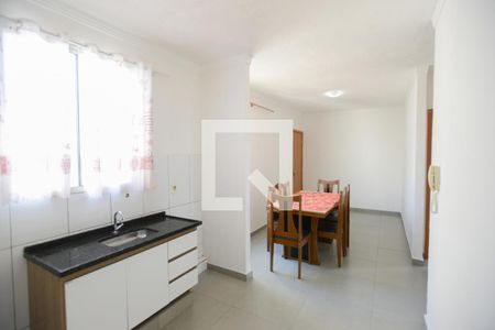 Sala/Cozinha de apartamento para alugar com 2 quartos, 45m² em Residencial Greenville, Ribeirão Preto