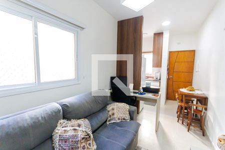 Sala de apartamento à venda com 2 quartos, 108m² em Vila Lucinda, Santo André
