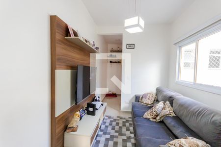 Sala de apartamento à venda com 2 quartos, 108m² em Vila Lucinda, Santo André