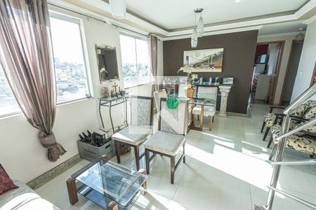 Sala de apartamento para alugar com 3 quartos, 150m² em Santa Monica, Belo Horizonte
