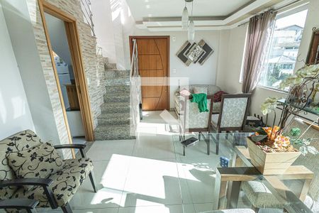 Sala de apartamento para alugar com 3 quartos, 150m² em Santa Monica, Belo Horizonte