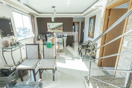 Sala de apartamento para alugar com 3 quartos, 150m² em Santa Monica, Belo Horizonte