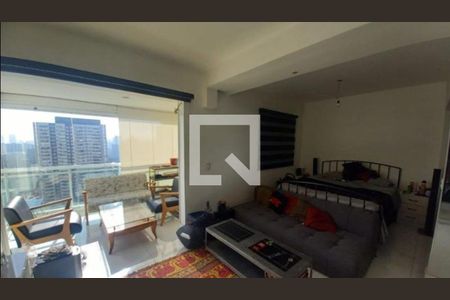 Foto 02 de apartamento à venda com 1 quarto, 46m² em Jardim Santo Amaro, São Paulo