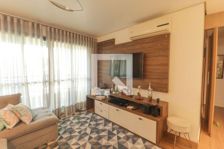 Sala de apartamento à venda com 3 quartos, 92m² em Anhangabaú, Jundiaí