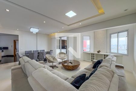 Sala de apartamento à venda com 3 quartos, 360m² em Jardim Tres Marias, São Bernardo do Campo