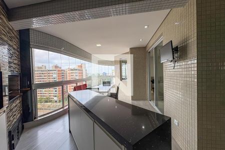 Varanda da Sala de apartamento à venda com 3 quartos, 360m² em Jardim Tres Marias, São Bernardo do Campo