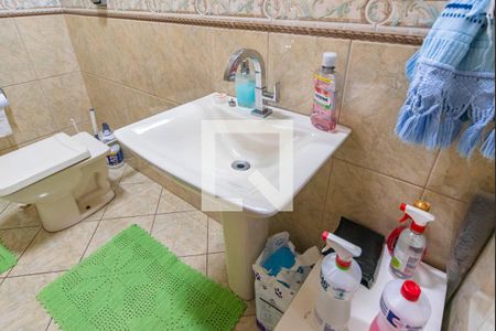 Lavabo da Sala de casa à venda com 4 quartos, 210m² em Vila Alto de Santo Andre, Santo André