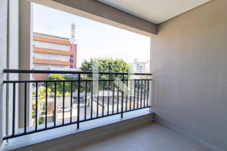 Varanda da Sala de apartamento à venda com 2 quartos, 59m² em Nova Campinas, Campinas