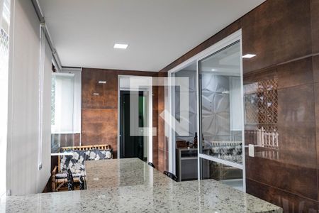 Varanda gourmet de apartamento à venda com 4 quartos, 120m² em Alto Caiçaras, Belo Horizonte
