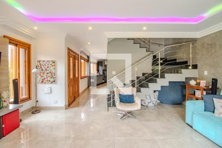 Sala de casa de condomínio à venda com 3 quartos, 281m² em Passo das Pedras, Porto Alegre