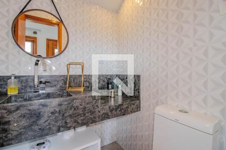 Lavabo de casa de condomínio à venda com 3 quartos, 281m² em Passo das Pedras, Porto Alegre