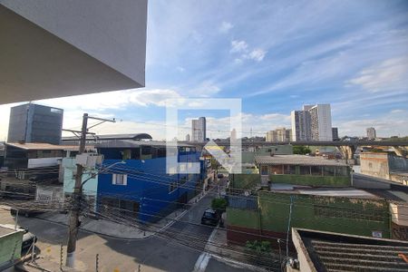 Vista da Sala de apartamento à venda com 1 quarto, 31m² em Vila Elze, São Paulo