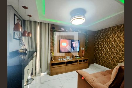 Sala de apartamento à venda com 2 quartos, 52m² em Sapucaia Ii, Contagem