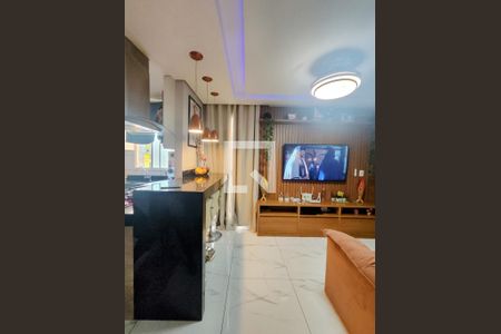 Sala de apartamento à venda com 2 quartos, 52m² em Sapucaia Ii, Contagem