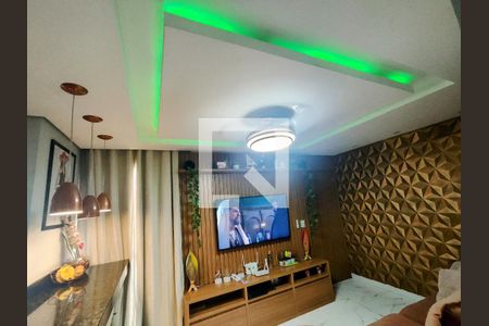 Sala de apartamento à venda com 2 quartos, 52m² em Sapucaia Ii, Contagem