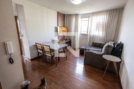Sala de apartamento à venda com 3 quartos, 61m² em Guarani, Belo Horizonte