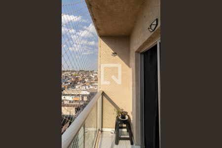 Sacada Sala de apartamento à venda com 2 quartos, 53m² em Jardim Santo Antonio, São Paulo