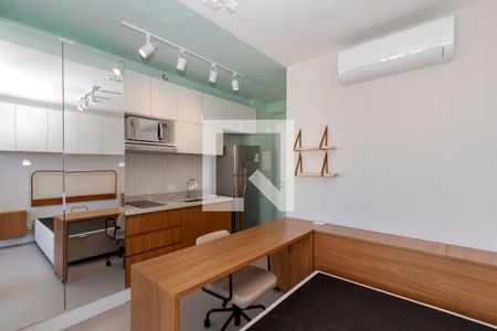 Studio de kitnet/studio para alugar com 1 quarto, 24m² em Santo Amaro, São Paulo